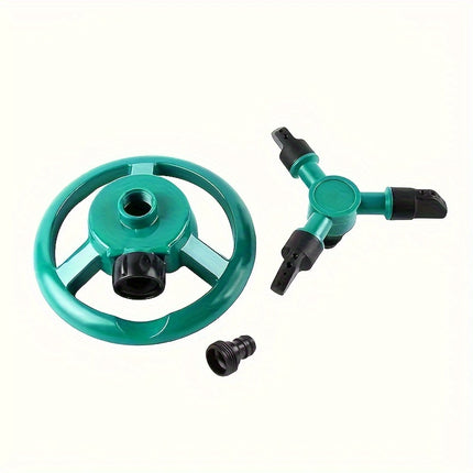 360-Degree Rotating Sprinkler - Effortless Garden Irrigation