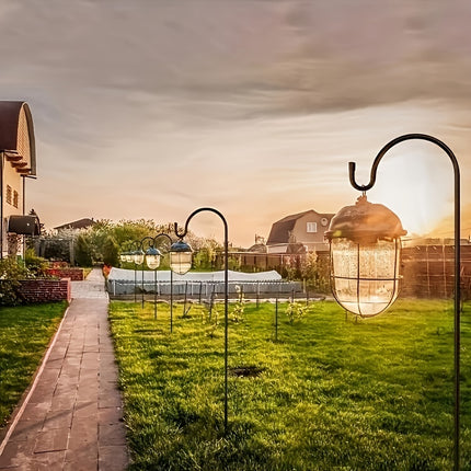 Adjustable Shepherd Hook – Stylish Support for Garden Décor