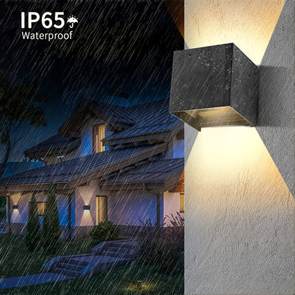 10W LED Up and Down Adjustable Wall Light - Energy Saving