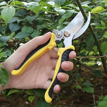 Stainless Steel Pruning Shears for Effortless Garden Trimming
