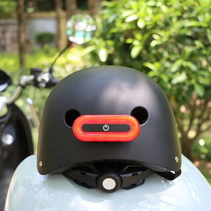 USB Rechargeable LED Helmet Safety Signal for Motorcycles & Bikes