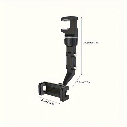 360° Rotating Car Phone Stand – Hands-Free Convenience