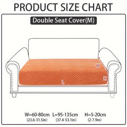 Modern Polar Fleece Sofa Slipcover - Elastic-Fit, Pet-Friendly Protector