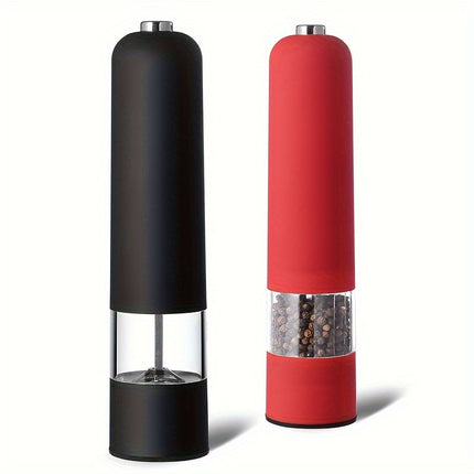 Electric Salt & Pepper Grinder Set - Automatic Spice Mill
