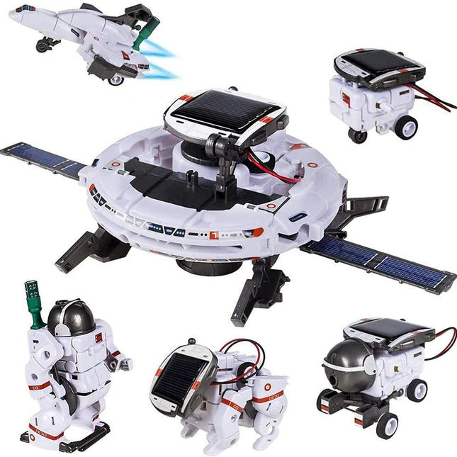 6-in-1 STEM Solar Robot Kit - Monti Bargains