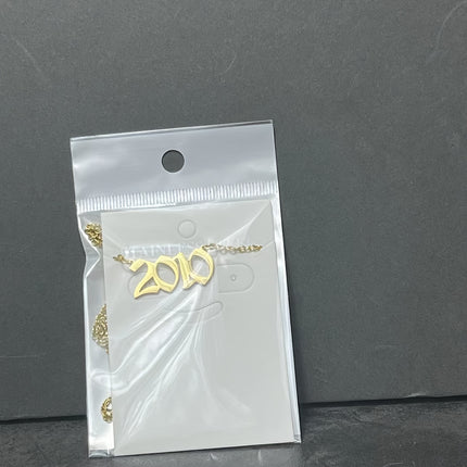 Custom Birth Year Stainless Steel Necklace
