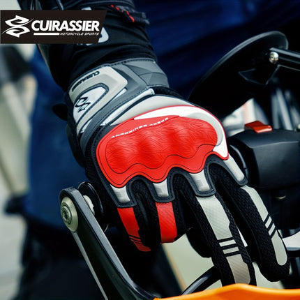 Breathable Motorcycle Gloves – Touchscreen & Night Reflective