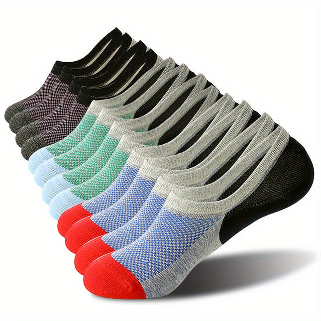 Men's Mesh No-Show Socks 6-Pack