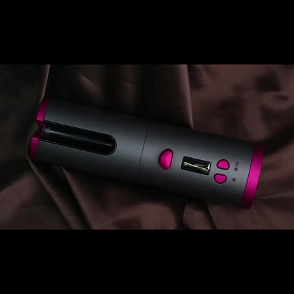 Auto-Curler with 5 Heat Settings – Effortless Glamour - Monti Bargains