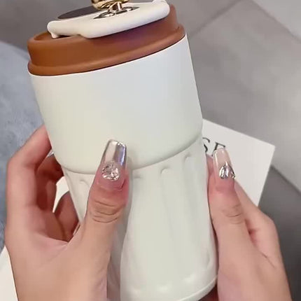 Smart Travel Mug with LED Temperature Display