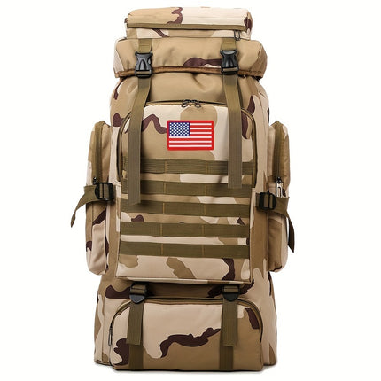 80L Hiking Travel Backpack