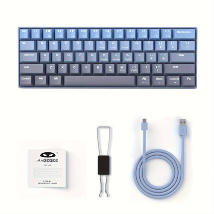 Compact 60% Gaming Keyboard - Monti Bargains