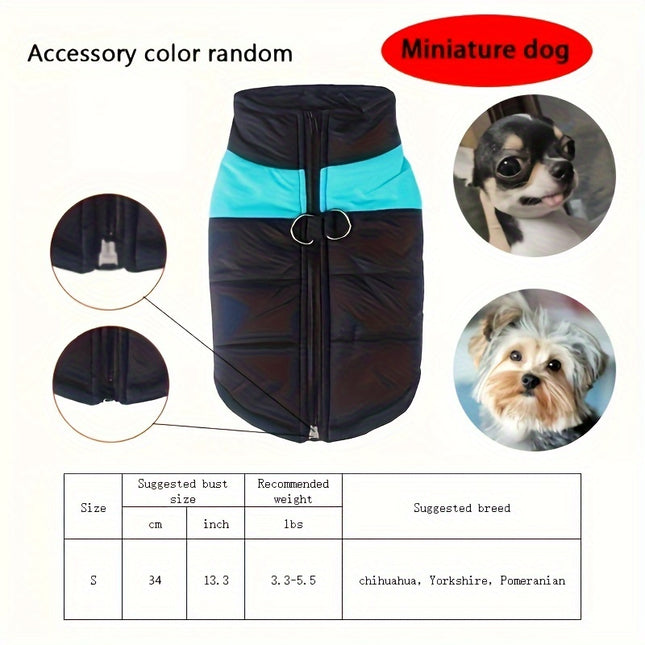 Waterproof Winter Pet Coat for All Breeds - Monti Bargains