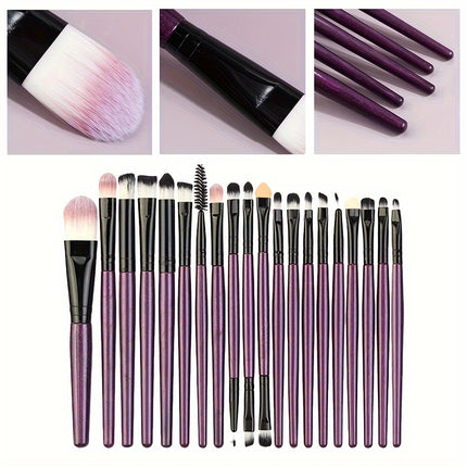 Luxe 20-Piece Makeup Brush Set