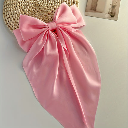Elegant Retro Ribbon Bow Barrettes