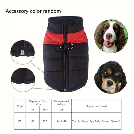 Waterproof Winter Pet Coat for All Breeds - Monti Bargains