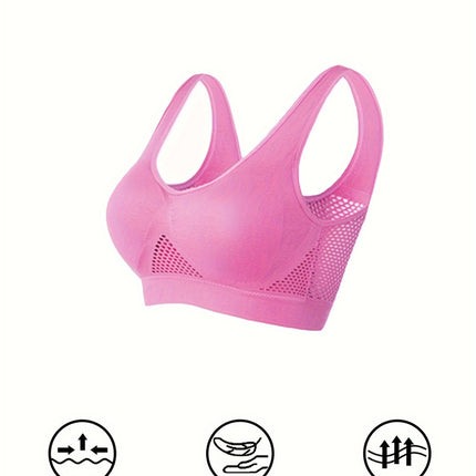 Seamless Sports Bra with Pads