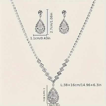 Sparkling Zirconia 3-Piece Set