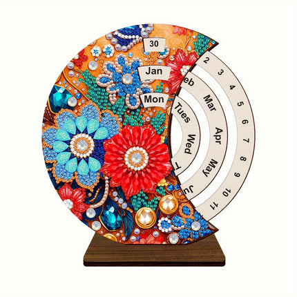 DIY Diamond Painting Calendar Kit