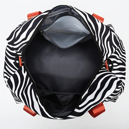 Animal Print Travel Duffel Bag