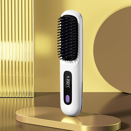 Wireless Hair Straightening Comb
