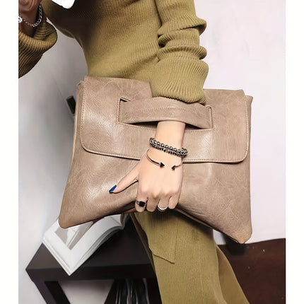 Trendy Envelope Clutch & Shoulder Bag