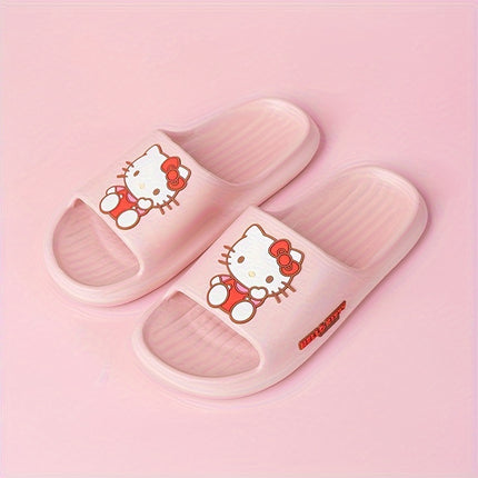 Hello Kitty Casual Slippers: Cute, Anti-Slip & Versatile