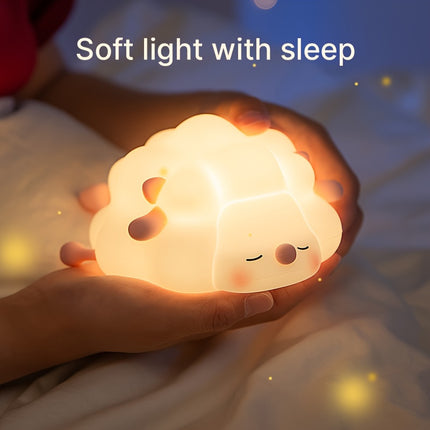 Pink Sheep LED Night Light – Cozy Glow, Anytime - Monti Bargains