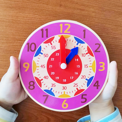 Wooden Clock Puzzle – Fun Learning for Kids - Monti Bargains