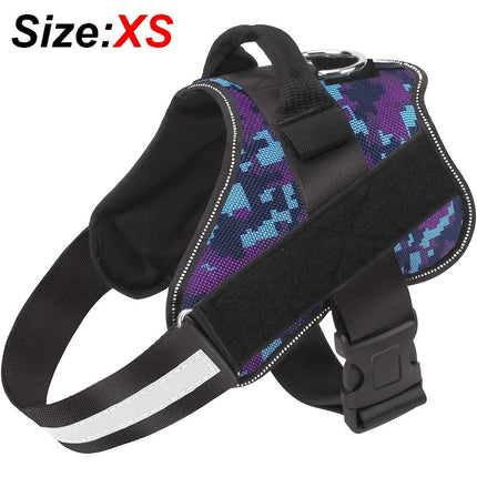 Reflective No-Pull Dog Harness with Easy-Grab Handle - Monti Bargains