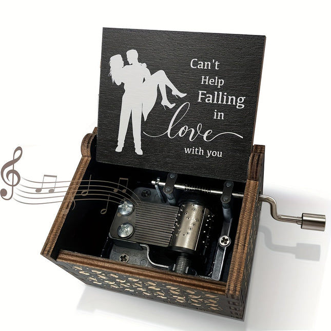"Can't Help Falling in Love" Music Box - Romantic Gift