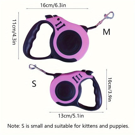Dual Switch Retractable Dog Leash - Monti Bargains