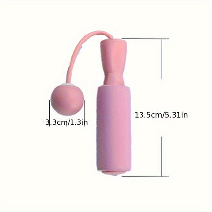 Cordless Skipping Rope with Weighted Ball for Fitness
