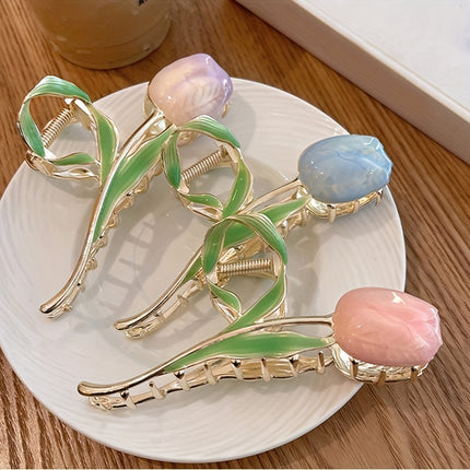 Fairy Tulip Hair Claw Clip