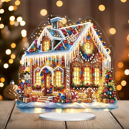 Christmas Cabin 5D Diamond Kit