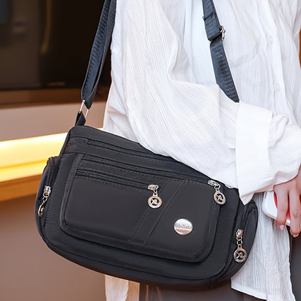 Chic Waterproof Nylon Crossbody Bag