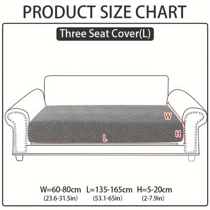 Modern Polar Fleece Sofa Slipcover - Elastic-Fit, Pet-Friendly Protector