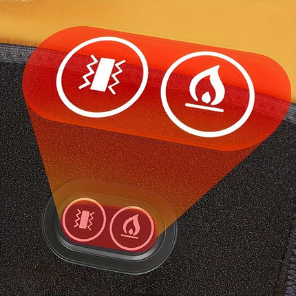 Electric Heating Knee Brace with Vibration Massage - USB Powered