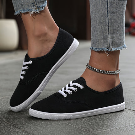 Women's Solid Color Canvas Shoes