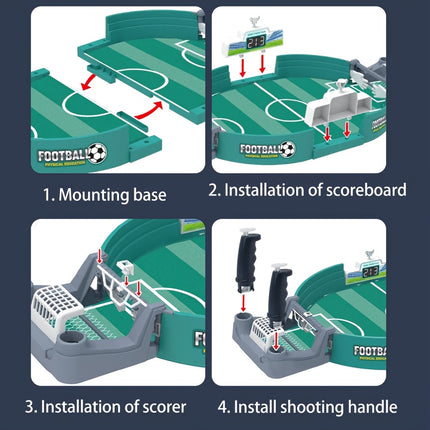 4-in-1 Tabletop Soccer – Action-Packed Party Game Fun! - Monti Bargains