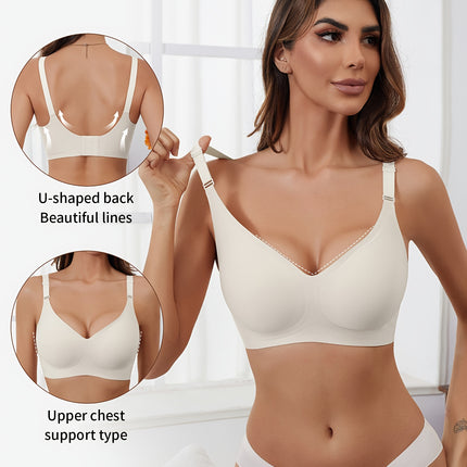 Plus Size Simple Seamless Bra