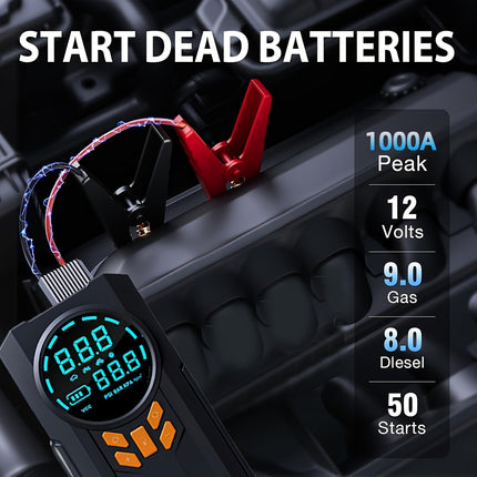 5-in-1 Portable Car Jump Starter