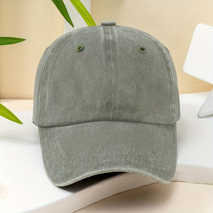 Washed Distressed Unisex  Hat