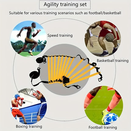Football Agility Ladder Training Set