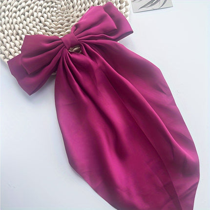 Elegant Retro Ribbon Bow Barrettes
