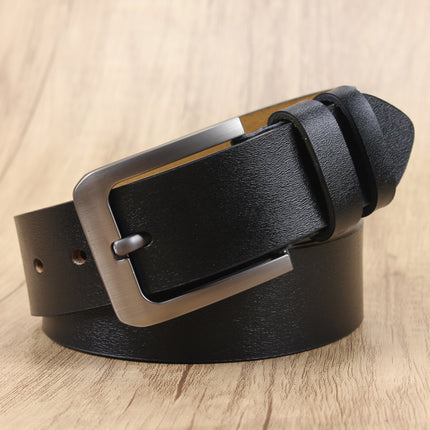 Men's PU Leather Pin Buckle Belt