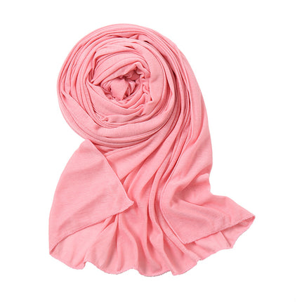 Solid Color Jersey Hijab Scarf