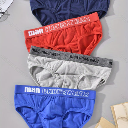 Men’s Cotton Boxer Briefs 4/5-Pack