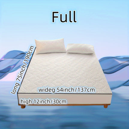 3pcs Waterproof Solid Fitted Sheet Set - 360° Coverage