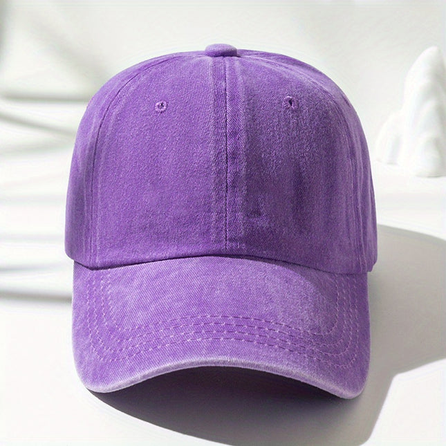 Washed Distressed Unisex  Hat